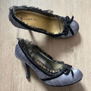 Charlotte Russe Vintage Ruffle Heels